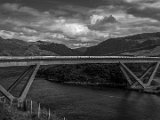 Digital Image (Monochrome) 3rd Kylescu Bridge by Alasdair Martin